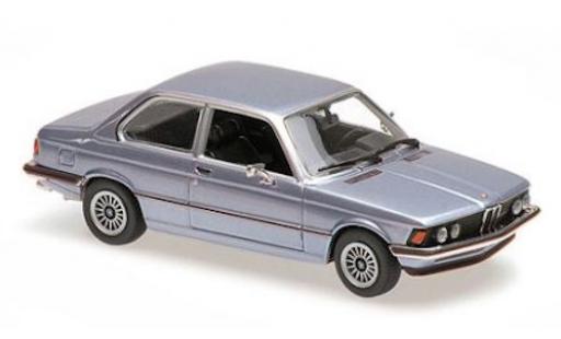 Coche miniatura Bmw 323 1/43 Maxichamps i (E21) metalico azul 1975 Bmw 323 1/43 Maxichamps i (E21) metalico azul 1975 coche miniatura