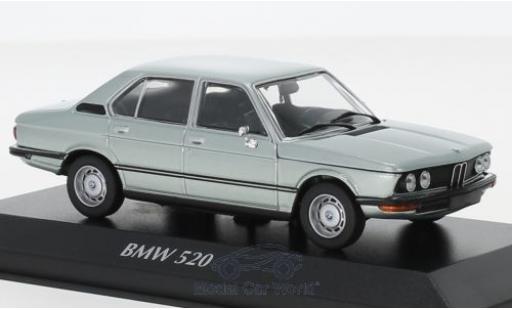 Coche miniatura Bmw 520 1/43 Maxichamps (E12) metalico azul 1972 Bmw 520 1/43 Maxichamps (E12) metalico azul 1972 coche miniatura