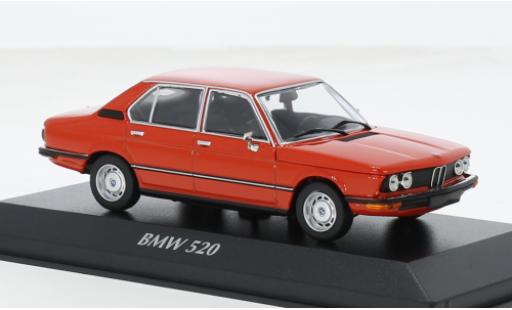 Coche miniatura Bmw 520 1/43 Maxichamps (E12) rojo 1972 1:43 Bmw 520 1/43 Maxichamps (E12) rojo 1972 1:43 coche miniatura