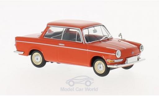 Bmw 700 1/43 Maxichamps LS rojo 1960 coche miniatura