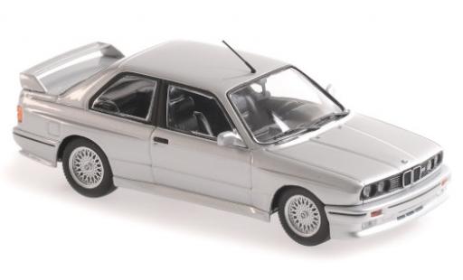 Coche miniatura Bmw M3 1/43 Maxichamps (E30) gris 1987 Bmw M3 1/43 Maxichamps (E30) gris 1987 coche miniatura