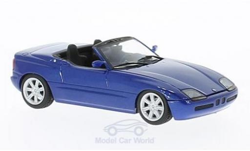 Bmw Z1 1/43 Maxichamps (E30) metalico azul 1991 coche miniatura