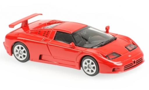 Coche miniatura Bugatti EB110 1/43 Maxichamps EB 110 rojo 1994 Bugatti EB110 1/43 Maxichamps EB 110 rojo 1994 coche miniatura