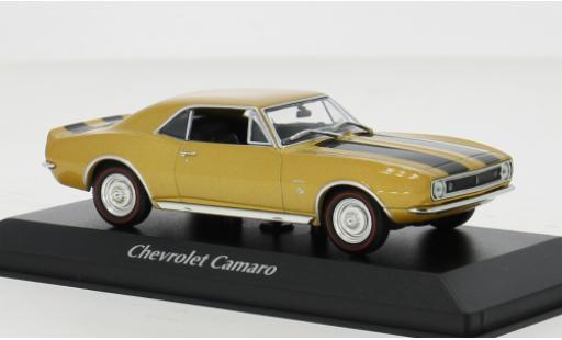 Coche miniatura Chevrolet Camaro 1/43 Maxichamps gold 1967 1:43 Chevrolet Camaro 1/43 Maxichamps gold 1967 1:43 coche miniatura