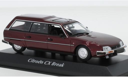 Coche miniatura Citroen CX 1/43 Maxichamps Break metalico rojo 1980 Citroen CX 1/43 Maxichamps Break metalico rojo 1980 coche miniatura