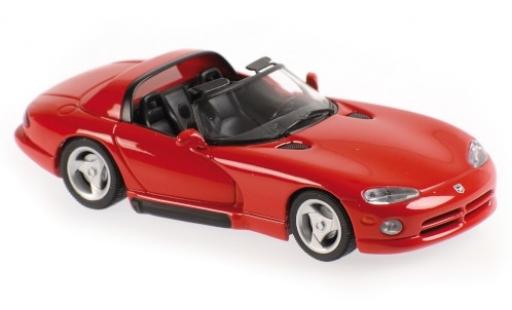 Coche miniatura Dodge Viper 1/43 Maxichamps rojo 1993 Dodge Viper 1/43 Maxichamps rojo 1993 coche miniatura