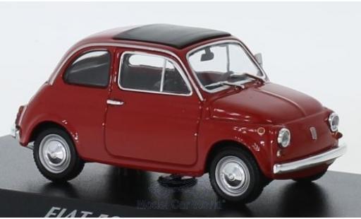 Coche miniatura Fiat 500 1/43 Maxichamps L rojo 1965 Fiat 500 1/43 Maxichamps L rojo 1965 coche miniatura