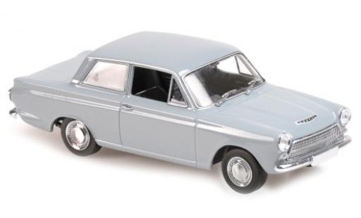 Coche miniatura Ford Cortina 1/43 Maxichamps MkI gris RHD 1962 Ford Cortina 1/43 Maxichamps MkI gris RHD 1962 coche miniatura
