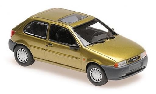 Ford Fiesta 1/43 Maxichamps MK IV gold 1995 1:43 coche miniatura