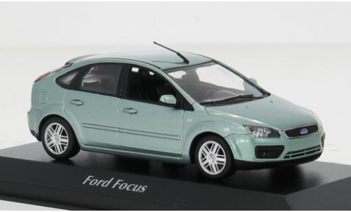 Coche miniatura Ford Focus 1/43 Maxichamps MK II metallise blau 2004 1:43 Ford Focus 1/43 Maxichamps MK II metallise blau 2004 1:43 coche miniatura