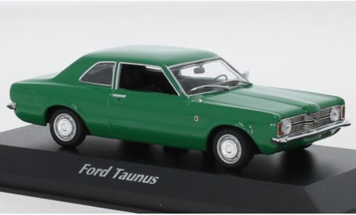 Ford Taunus 1/43 Maxichamps (TCI) verde 1970 coche miniatura
