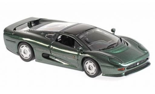 Coche miniatura Jaguar XJ 1/43 Maxichamps 220 metalico verde RHD 1991 Jaguar XJ 1/43 Maxichamps 220 metalico verde RHD 1991 coche miniatura
