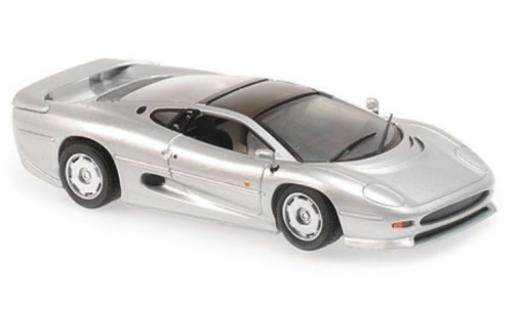 Coche miniatura Jaguar XJ 1/43 Maxichamps 220 gris RHD 1991 Jaguar XJ 1/43 Maxichamps 220 gris RHD 1991 coche miniatura