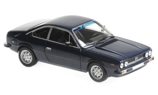 Coche miniatura Lancia Beta 1/43 Maxichamps 2000 Coupe azul 1980 Lancia Beta 1/43 Maxichamps 2000 Coupe azul 1980 coche miniatura