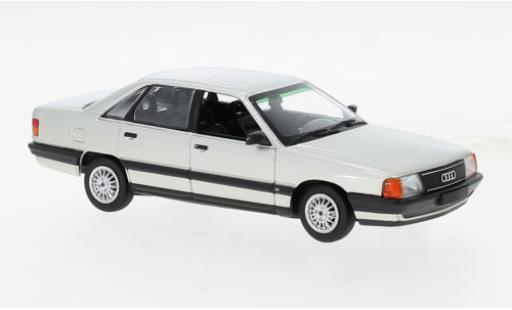 Coche miniatura Audi 100 1/43 Maxichamps gris 1990 Audi 100 1/43 Maxichamps gris 1990 coche miniatura