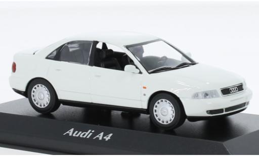 Coche miniatura Audi A4 1/43 Maxichamps blanche 1995 Audi A4 1/43 Maxichamps blanche 1995 coche miniatura