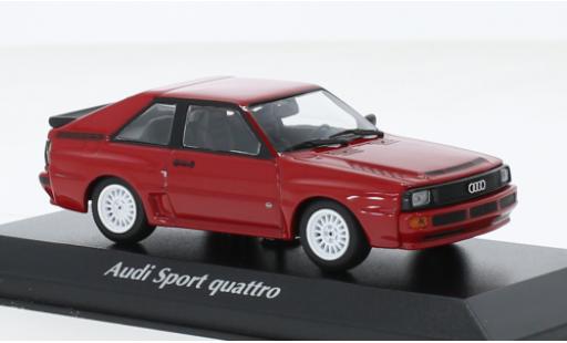 Coche miniatura Audi Sport Quattro 1/43 Maxichamps Sport quattro rouge 1984 Audi Sport Quattro 1/43 Maxichamps Sport quattro rouge 1984 coche miniatura