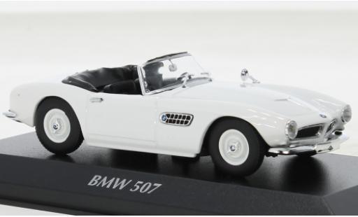 Coche miniatura Bmw 507 1/43 Maxichamps blanche 1957 Bmw 507 1/43 Maxichamps blanche 1957 coche miniatura