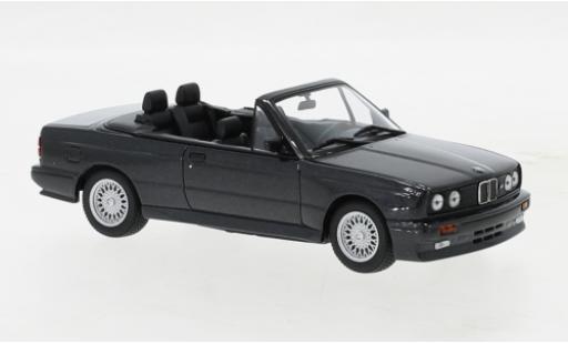 Coche miniatura Bmw M3 1/43 Maxichamps (E30) Cabriolet metallise negro 1988 Bmw M3 1/43 Maxichamps (E30) Cabriolet metallise negro 1988 coche miniatura