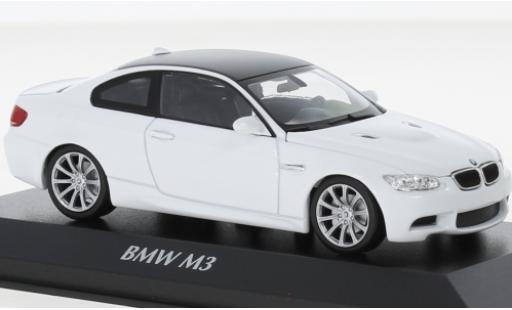 Coche miniatura Bmw M3 1/43 Maxichamps (E92) blanche 2008 Bmw M3 1/43 Maxichamps (E92) blanche 2008 coche miniatura