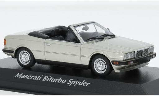 Maserati Biturbo 1/43 Maxichamps Spyder d 1982 coche miniatura