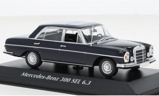 Coche miniatura Mercedes 300 1/43 Maxichamps SEL 6.3 (W109) azul foncé 1968 Mercedes 300 1/43 Maxichamps SEL 6.3 (W109) azul foncé 1968 coche miniatura
