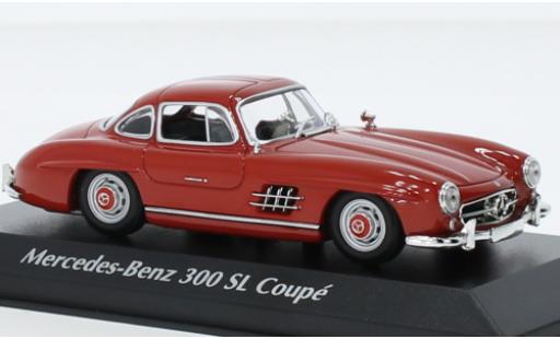 Coche miniatura Mercedes 300 1/43 Maxichamps SL (W198 I) rouge 1955 Mercedes 300 1/43 Maxichamps SL (W198 I) rouge 1955 coche miniatura
