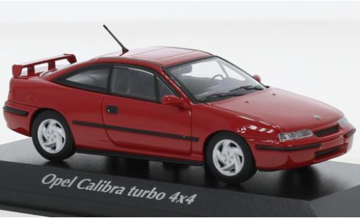 Opel Calibra 1/43 Maxichamps Turbo 4x4 rojo 1992 coche miniatura