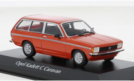 Coche miniatura Opel Kadett 1/43 Maxichamps C Caravan L rojo 1978 Opel Kadett 1/43 Maxichamps C Caravan L rojo 1978 coche miniatura