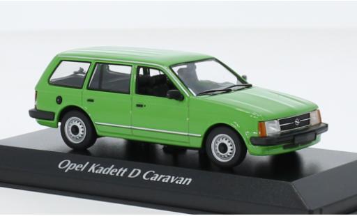 Coche miniatura Opel Kadett 1/43 Maxichamps D Caravan verde 1979 Opel Kadett 1/43 Maxichamps D Caravan verde 1979 coche miniatura