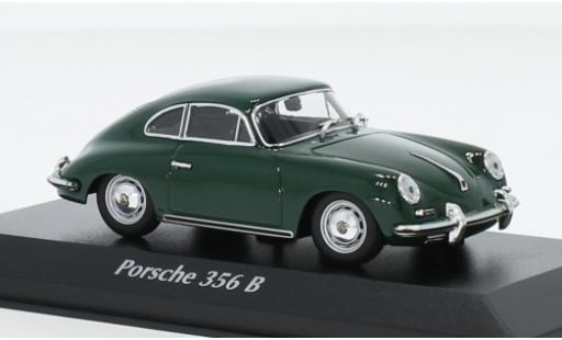 Porsche 356 1/43 Maxichamps B verde foncé 1961 coche miniatura
