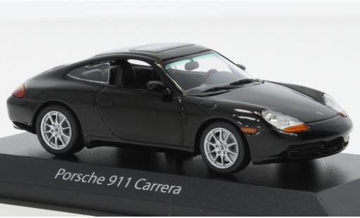 Coche miniatura Porsche 996 1/43 Maxichamps 911  metallise negro 1998 Porsche 996 1/43 Maxichamps 911  metallise negro 1998 coche miniatura