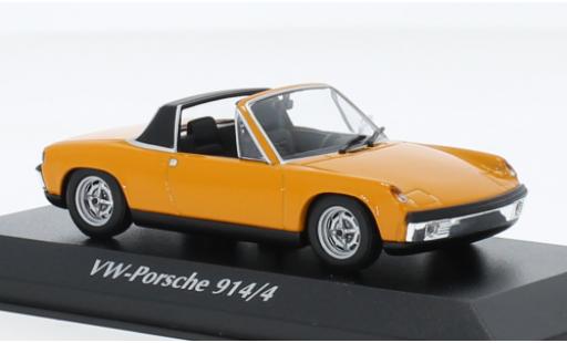 Porsche 914 1/43 Maxichamps /4 naranja 1972 coche miniatura