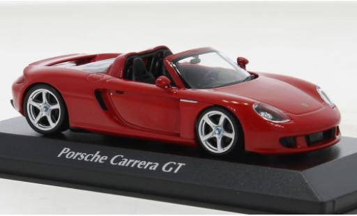 Porsche Carrera GT 1/43 Maxichamps rojo 2003 coche miniatura