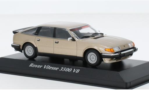 Coche miniatura Rover Vitesse 1/43 Maxichamps 3500 V8 metallise beige 1986 Rover Vitesse 1/43 Maxichamps 3500 V8 metallise beige 1986 coche miniatura
