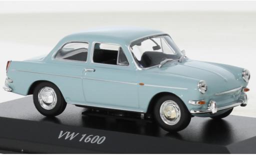 Coche miniatura Volkswagen 1600 1/43 Maxichamps metallise azul clair 1966 Volkswagen 1600 1/43 Maxichamps metallise azul clair 1966 coche miniatura