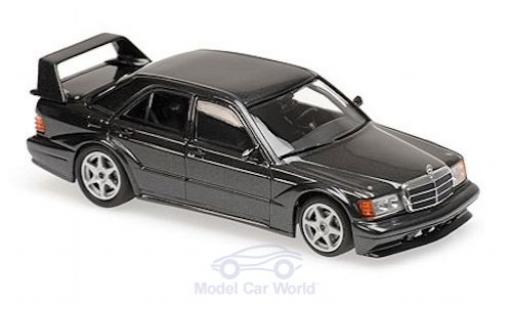 Mercedes 190 1/43 Maxichamps E 2.5-16 EVO 2 metalico negro 1990 coche miniatura