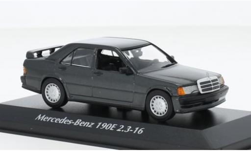 Mercedes 190 1/43 Maxichamps E (W201) 2.3-16 metallise schwarz 1984 1:43 coche miniatura