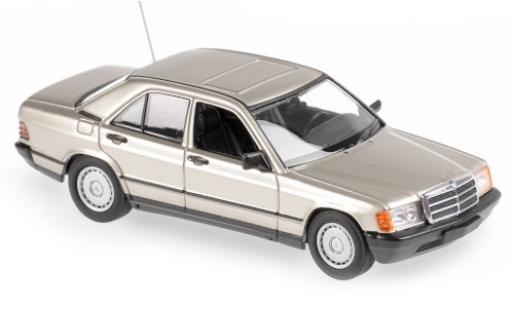 Coche miniatura Mercedes 190 1/43 Maxichamps E (W201) metalico beige 1984 Mercedes 190 1/43 Maxichamps E (W201) metalico beige 1984 coche miniatura