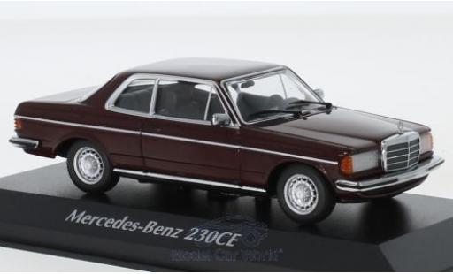Coche miniatura Mercedes 230 1/43 Maxichamps CE (W123) rojo 1976 Mercedes 230 1/43 Maxichamps CE (W123) rojo 1976 coche miniatura