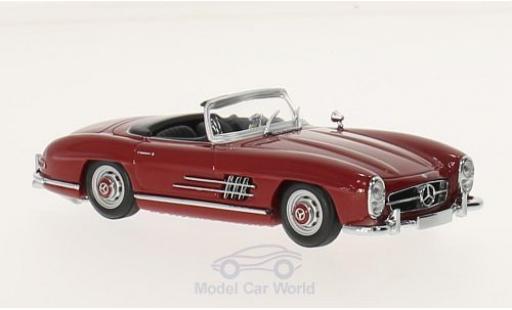 Coche miniatura Mercedes 300 TE 1/43 Maxichamps SL Roadster (W198 II) rojo 1955 Mercedes 300 TE 1/43 Maxichamps SL Roadster (W198 II) rojo 1955 coche miniatura