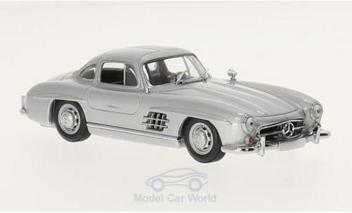Coche miniatura Mercedes 300 SL 1/43 Maxichamps SL (W198 I) gris 1955 Mercedes 300 SL 1/43 Maxichamps SL (W198 I) gris 1955 coche miniatura