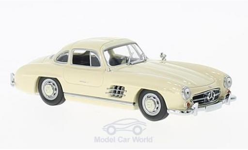 Coche miniatura Mercedes 300 SL 1/43 Maxichamps SL (W198I) beige 1955 Mercedes 300 SL 1/43 Maxichamps SL (W198I) beige 1955 coche miniatura