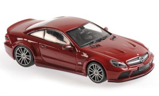 Coche miniatura Mercedes Classe SL 1/43 Maxichamps SL65 AMG Black Series (R230) rojo 2009 Mercedes Classe SL 1/43 Maxichamps SL65 AMG Black Series (R230) rojo 2009 coche miniatura