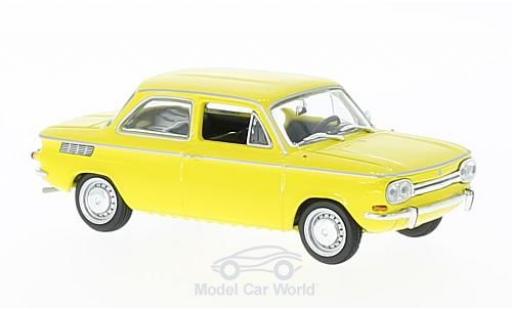 NSU TT 1/43 Maxichamps amarillo 1967 coche miniatura