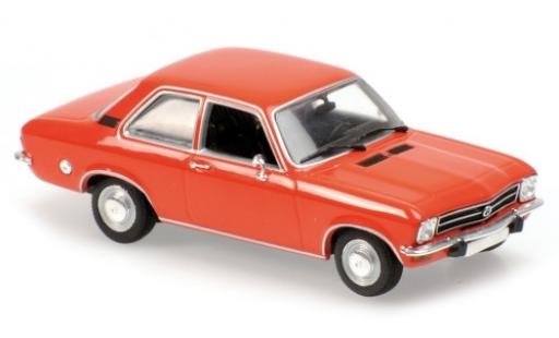 Coche miniatura Opel Ascona 1/43 Maxichamps A naranja 1970 Opel Ascona 1/43 Maxichamps A naranja 1970 coche miniatura