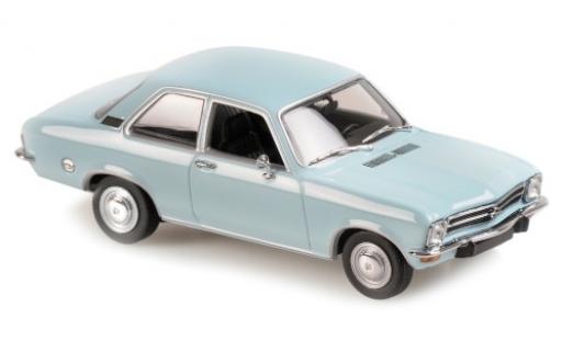 Coche miniatura Opel Ascona 1/43 Maxichamps A azul 1970 Opel Ascona 1/43 Maxichamps A azul 1970 coche miniatura
