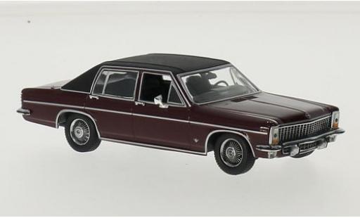 Opel Diplomat 1/43 Maxichamps B rojo/negro 1969 coche miniatura