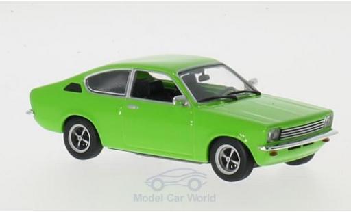 Coche miniatura Opel Kadett E 1/43 Maxichamps C Coupe verde 1974 Opel Kadett E 1/43 Maxichamps C Coupe verde 1974 coche miniatura