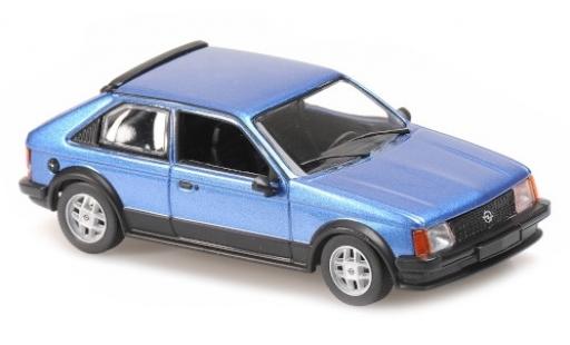 Coche miniatura Opel Kadett 1/43 Maxichamps D SR metalico azul 1982 Opel Kadett 1/43 Maxichamps D SR metalico azul 1982 coche miniatura